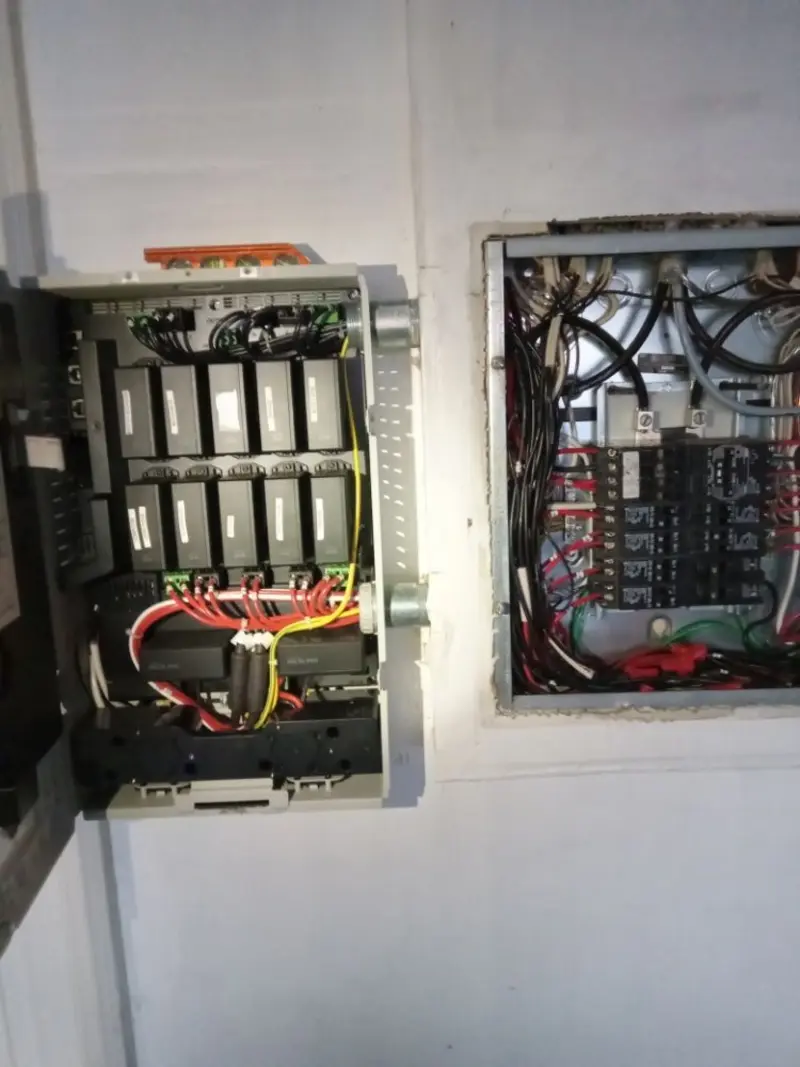 Electrical panel upgrade completed for Ring Doorbell Installation in High Ridge